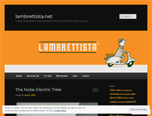 Tablet Screenshot of lambrettista.net